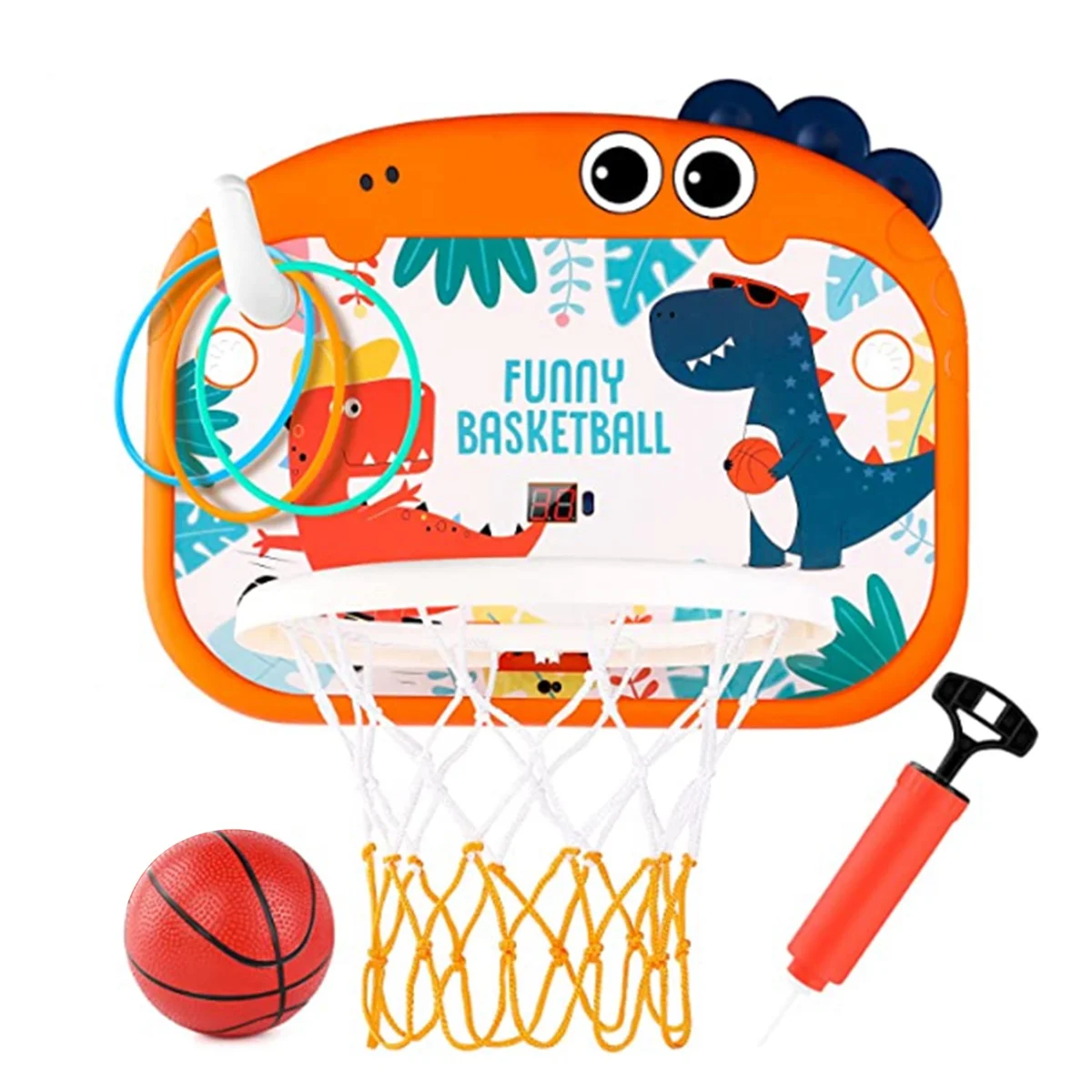 Electronic Scorer Basketball Hoop,Mini Basketball Hoop Indoor with Balls and Inflator for Indoor Outdoor Door Wall Use
Electronic Scorer Basketball Hoop,Mini Basketball Hoop Indoor with Balls and Inflator for Indoor Outdoor Door Wall Use