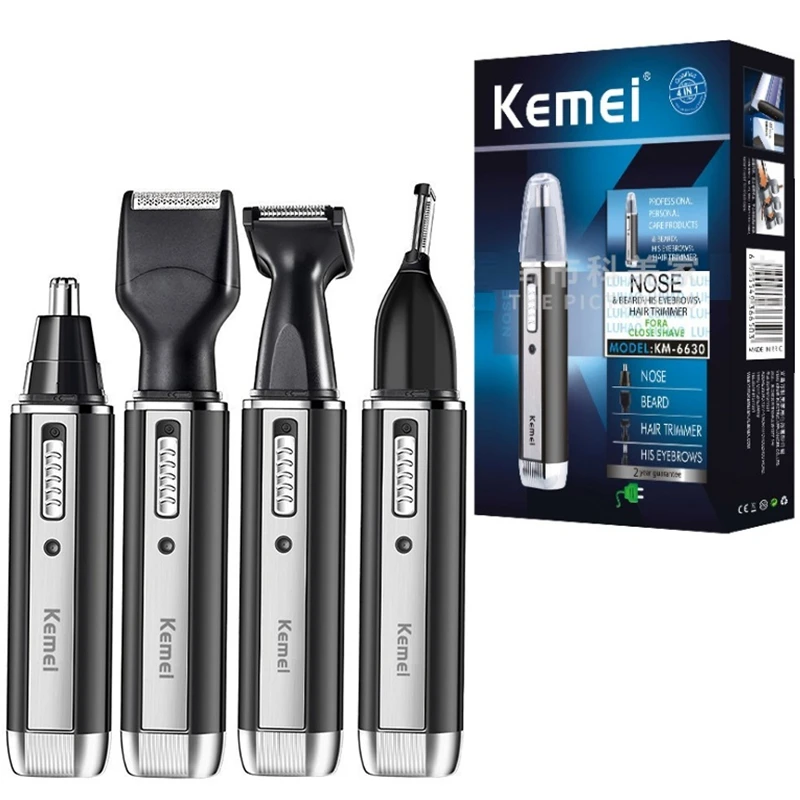 4 In 1 Trimmer For Men Electric Nose And Ear Trimmer Rechargeable Trimmer For Hair Beard Nose And Ear Cleaner Grooming Set
4 In 1 Trimmer For Men Electric Nose And Ear Trimmer Rechargeable Trimmer For Hair Beard Nose And Ear Cleaner Grooming Set