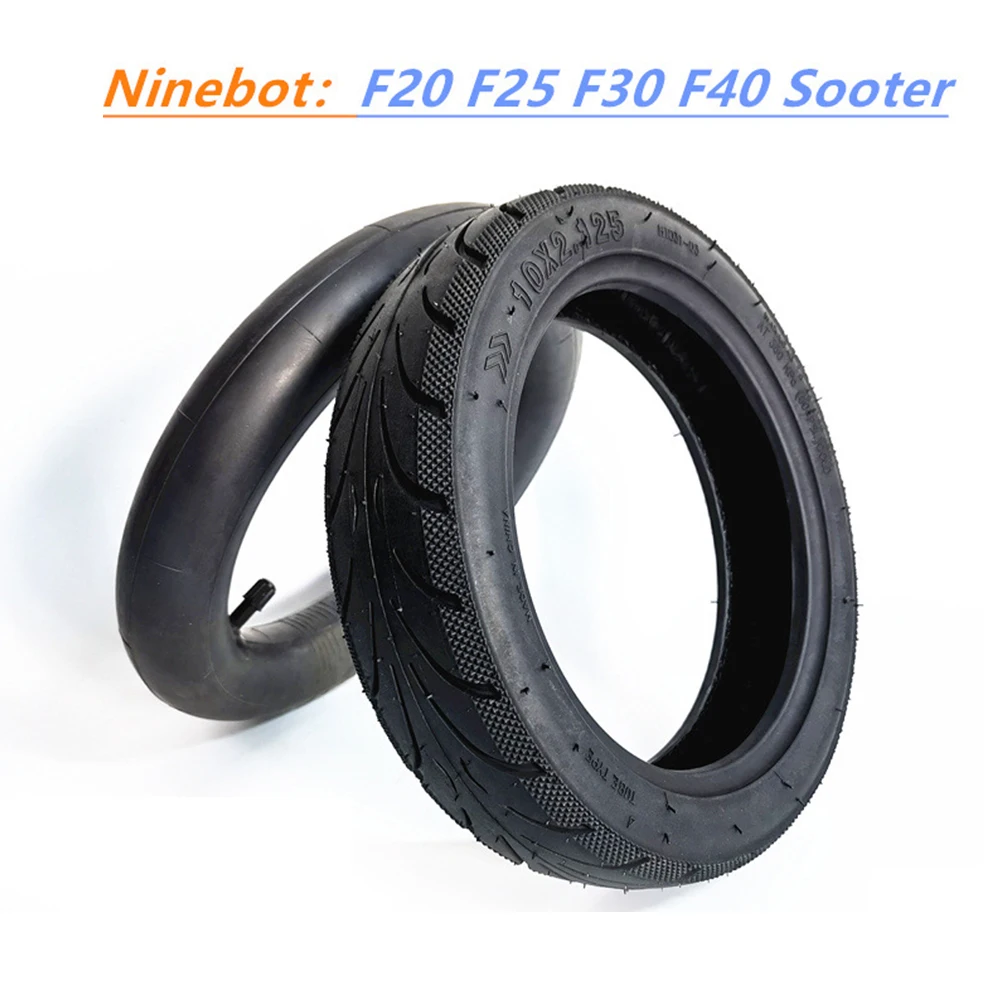 10 Inch 10x2.125 Inner Tube&Tyre For Ninebot Segway F20/F25/F30/F40 Electric Scooter Rubber Cycling Replacements Accessories
10 Inch 10x2.125 Inner Tube&Tyre For Ninebot Segway F20/F25/F30/F40 Electric Scooter Rubber Cycling Replacements Accessories