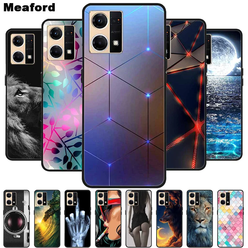 For Oppo Reno7 4G Case CPH2363 Shockproof Soft silicone TPU Back Cover For Oppo F21 Pro F21Pro Phone Cases for Reno 7 4G Cute
For Oppo Reno7 4G Case CPH2363 Shockproof Soft silicone TPU Back Cover For Oppo F21 Pro F21Pro Phone Cases for Reno 7 4G Cute