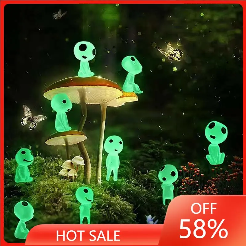 Luminous Tree Elves Spirits Figures Fairy Garden Micro Landscape Ornament Glowing in Dark Miniature Flower Potted Decor
Luminous Tree Elves Spirits Figures Fairy Garden Micro Landscape Ornament Glowing in Dark Miniature Flower Potted Decor