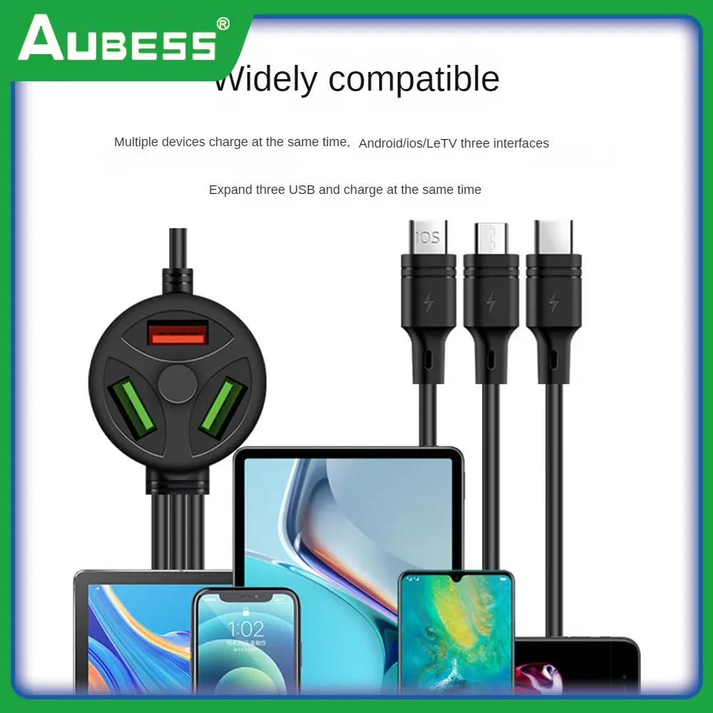 120cm 6 In 1 Supercharging Cable Multi-function Micro Usb Type-c Fast Charger Data Transmission Fast Charge White Usb C Cables
120cm 6 In 1 Supercharging Cable Multi-function Micro Usb Type-c Fast Charger Data Transmission Fast Charge White Usb C Cables