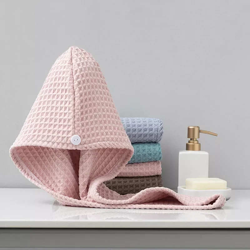 Magic Microfiber Hair Fast Dryer Waffle Towel Bath Hat Quick Absorbent Shower Cap Turban Drying Women Towels Tool Bathroom
Magic Microfiber Hair Fast Dryer Waffle Towel Bath Hat Quick Absorbent Shower Cap Turban Drying Women Towels Tool Bathroom