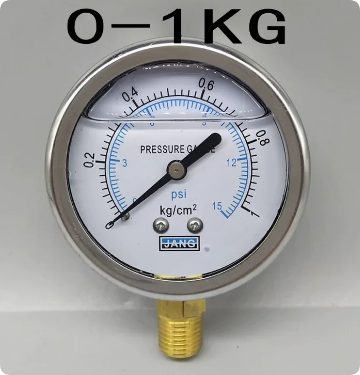 YN60 Корпус из нержавеющей стали Противоударный манометр 0-250 кг Ударопрочный манометр гидравлического масла Манометр давления воды
YN60 Корпус из нержавеющей стали Противоударный манометр 0-250 кг Ударопрочный манометр гидравлического масла Манометр давления воды