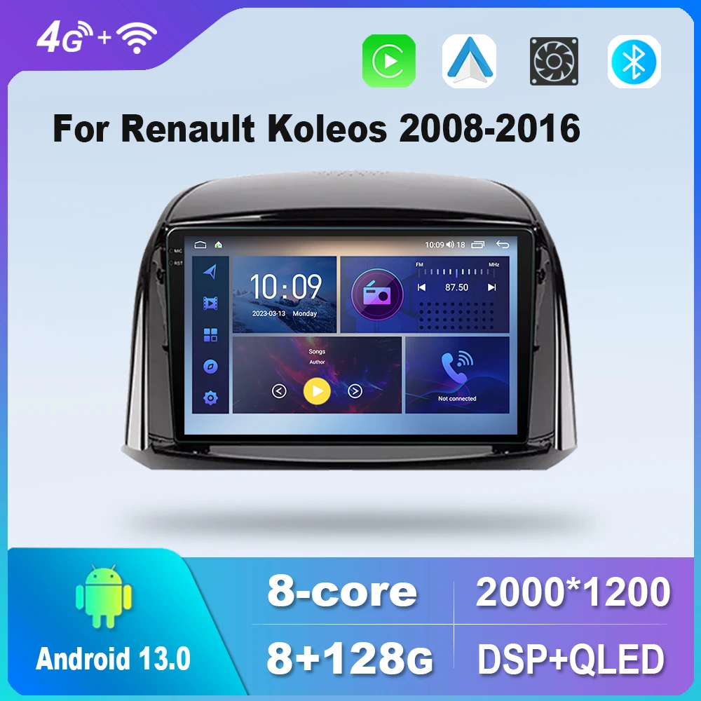 Android 12.0 For Renault Koleos 2008-2016 Multimedia Player Auto Radio GPS Carplay 4G WiFi DSP Bluetooth
Android 12.0 For Renault Koleos 2008-2016 Multimedia Player Auto Radio GPS Carplay 4G WiFi DSP Bluetooth