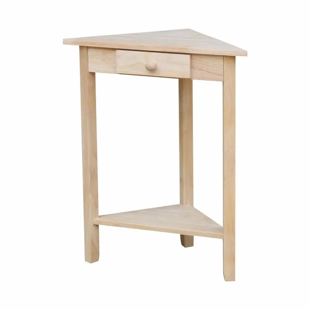 Wooden Corner Decorative Table As A Side Table for Living Room Dining Room Kitchen or Office
Wooden Corner Decorative Table As A Side Table for Living Room Dining Room Kitchen or Office