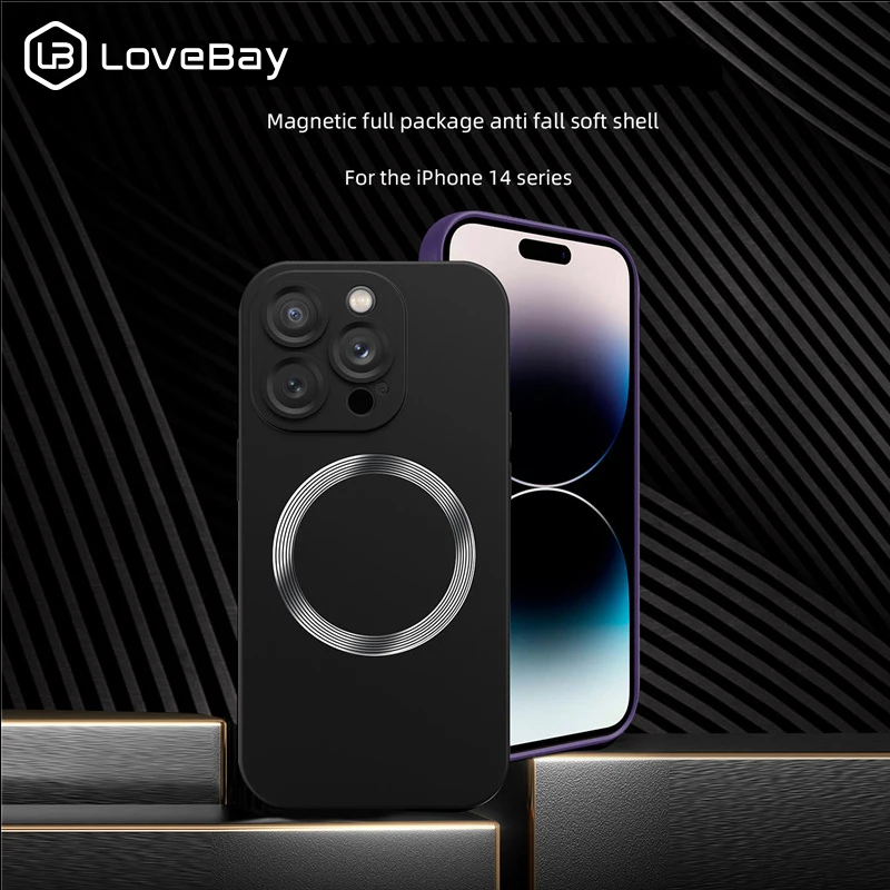 Lovebay Frosted Magnetic Wireless Charge Covers For iPhone 14 13 12 11 Pro Max XR X XS Max 7 8 14 Plus Soft Lens Protection Case
Lovebay Frosted Magnetic Wireless Charge Covers For iPhone 14 13 12 11 Pro Max XR X XS Max 7 8 14 Plus Soft Lens Protection Case
