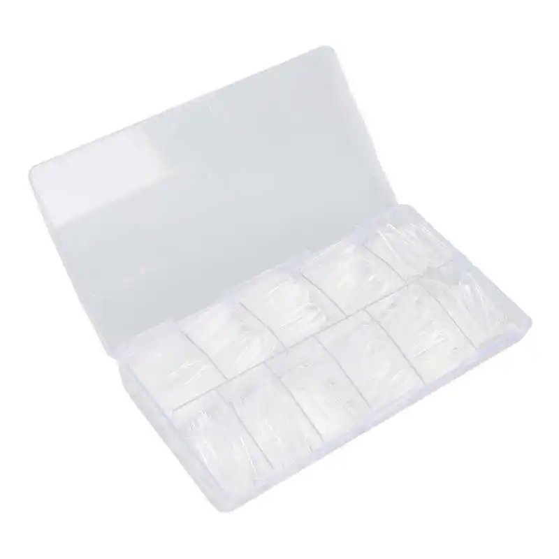 False Nails Ultrathin Artificial Light Transparent Nail Tips for Nail Salon for Women
False Nails Ultrathin Artificial Light Transparent Nail Tips for Nail Salon for Women