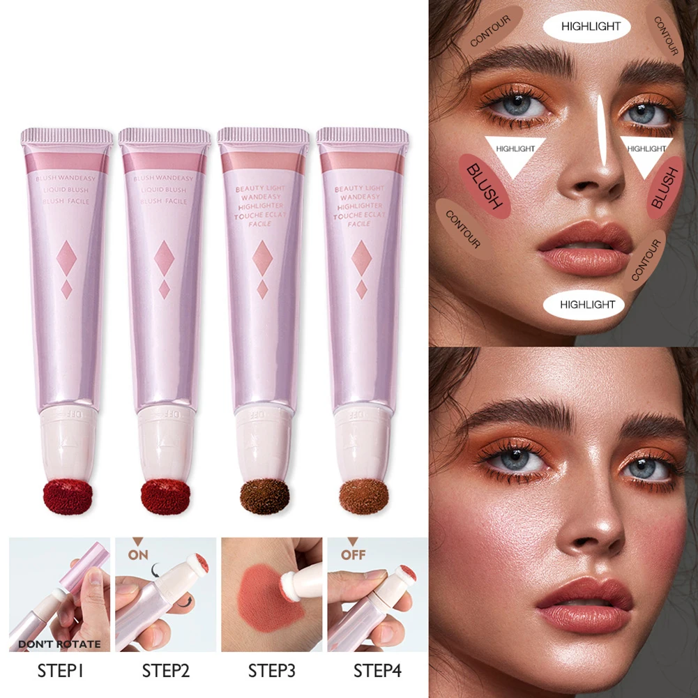13 Colors Face Liquid Blusher Natural Cream Cheek Eye Tint Peach Blush Waterproof Multi-Use Stick Contour Blush Makeup Tool
13 Colors Face Liquid Blusher Natural Cream Cheek Eye Tint Peach Blush Waterproof Multi-Use Stick Contour Blush Makeup Tool