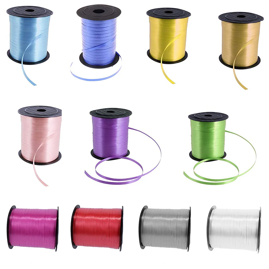 250 Yards Plastic Balloon Curling Ribbon Spool Colorful Strap DIY Wedding Decorative String Party Accesory
250 Yards Plastic Balloon Curling Ribbon Spool Colorful Strap DIY Wedding Decorative String Party Accesory