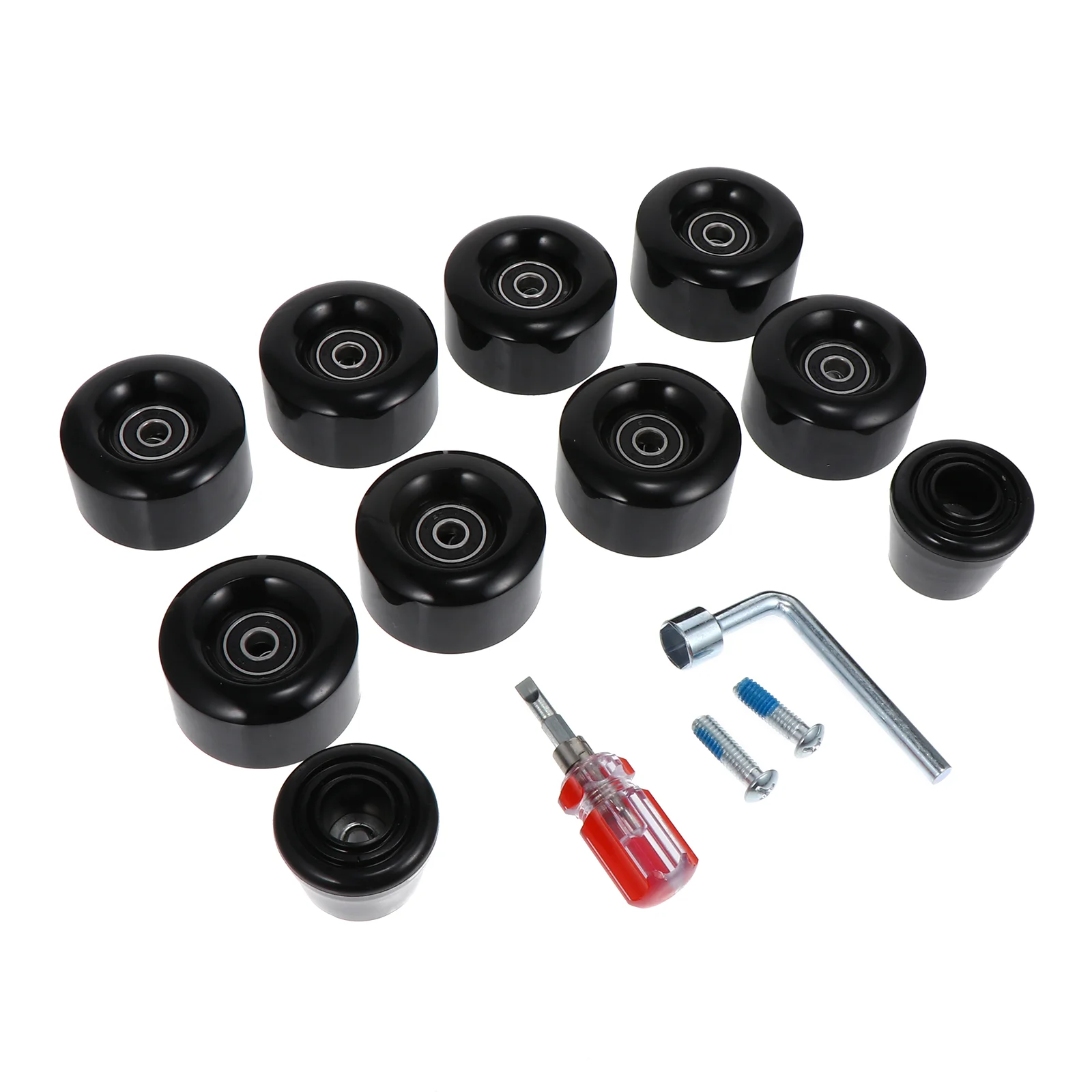 1 Set Premium Durable Practical PU Roller Wheels Wheels Skating Wheels for Skateboard Replacement 
1 Set Premium Durable Practical PU Roller Wheels Wheels Skating Wheels for Skateboard Replacement