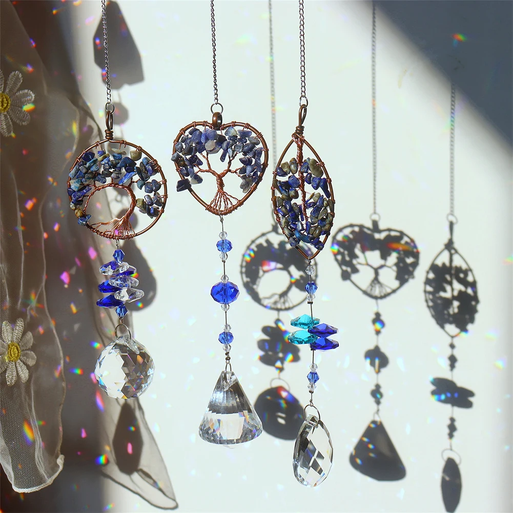 Crystal Wind Chime Home Decoration Diamond Prisms Pendant Dream Catcher Rainbow Chaser Hanging Drop Garden Windchime Decor Gifts
Crystal Wind Chime Home Decoration Diamond Prisms Pendant Dream Catcher Rainbow Chaser Hanging Drop Garden Windchime Decor Gifts