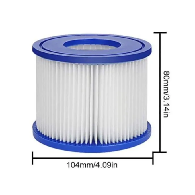Type VI Spa Filter Replacement Cartridge for SaluSpa Lay-Z-Spa Saluspa Filter 90352E Best way VI ele ment filter
Type VI Spa Filter Replacement Cartridge for SaluSpa Lay-Z-Spa Saluspa Filter 90352E Best way VI ele ment filter
