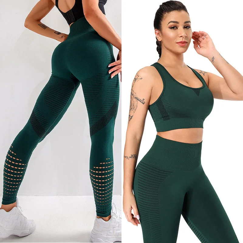 Yoga Set For Women Seamless Gym Fitness Sport Outfit Breathable Vest Bra+Running Leggings Breathable Athletic Clothes Tracksuit
Yoga Set For Women Seamless Gym Fitness Sport Outfit Breathable Vest Bra+Running Leggings Breathable Athletic Clothes Tracksuit