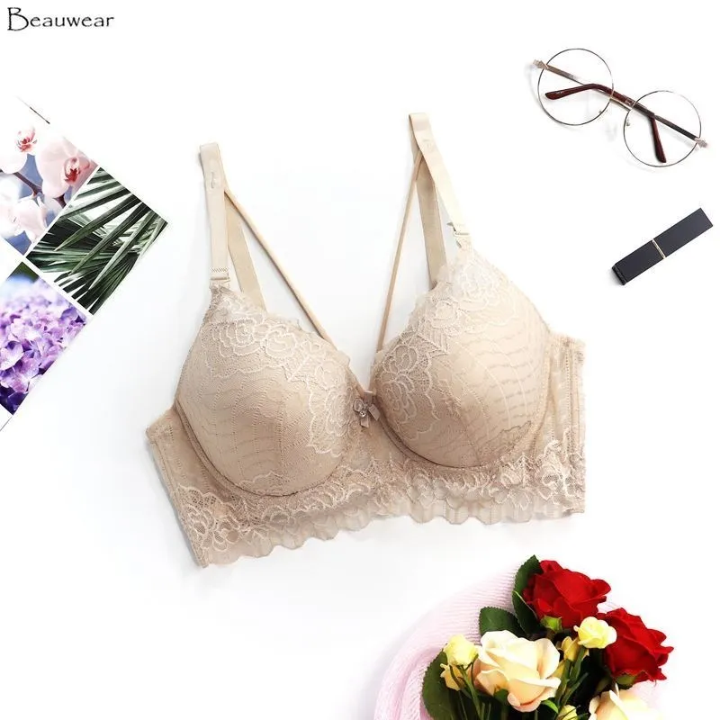 Beauwear New Top Sexy Bra Green Brassiere 42 44 46 48 Plus Size Underwear Cotton Thick Women Bras Lace Lingerie Embroidery Bra
Beauwear New Top Sexy Bra Green Brassiere 42 44 46 48 Plus Size Underwear Cotton Thick Women Bras Lace Lingerie Embroidery Bra
