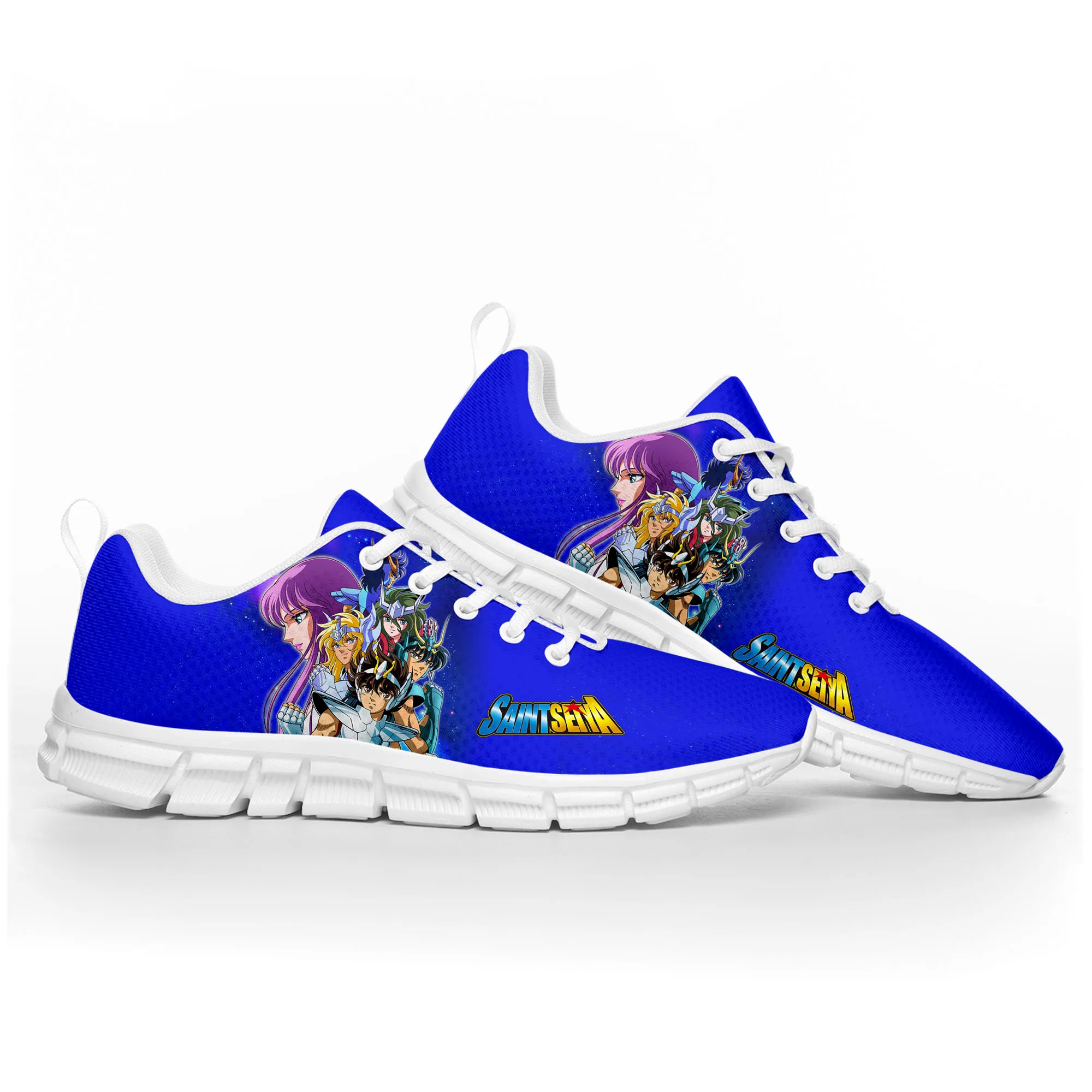 Anime Saint Seiya Cartoon Sports Shoes Mens Womens Teenager Kids Children Sneakers Custom High Quality Sneaker Couple White Shoe
Anime Saint Seiya Cartoon Sports Shoes Mens Womens Teenager Kids Children Sneakers Custom High Quality Sneaker Couple White Shoe
