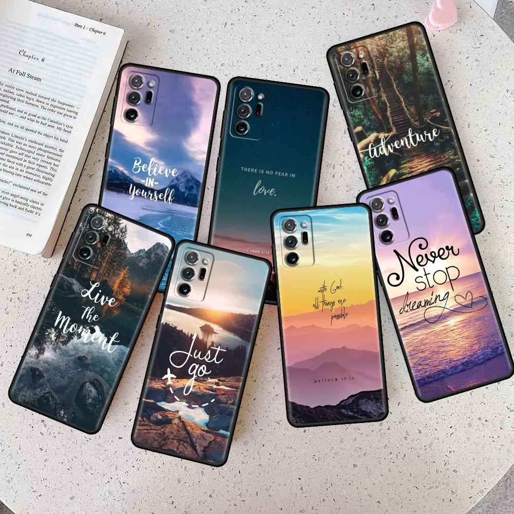 Capa Matte Silicone Case Funda for Samsung Galaxy Note20 Ultra Note 8 9 10 Plus M23 F41 M33 Travel Mountain Sea Beach Phone
Capa Matte Silicone Case Funda for Samsung Galaxy Note20 Ultra Note 8 9 10 Plus M23 F41 M33 Travel Mountain Sea Beach Phone