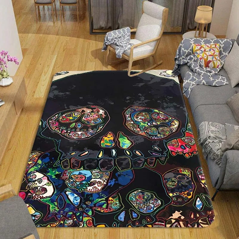 Horror Skull Carpet Living Room Corridor Home Decoration Anti-Slip Floor Mat Bathroom Anti-Slip Door Mat Teen Kawaii Room Decor
Horror Skull Carpet Living Room Corridor Home Decoration Anti-Slip Floor Mat Bathroom Anti-Slip Door Mat Teen Kawaii Room Decor