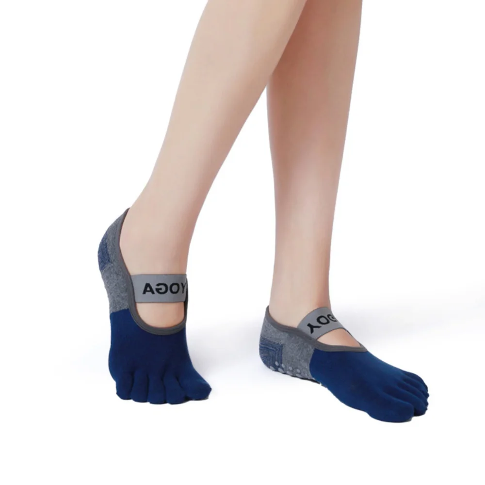 Anti-Slip Pilates Socks Five-toe Bandage Yoga Ftiness Women Cotton Socks Breathable Quick-Dry Damping Pilates Ballet Socks
Anti-Slip Pilates Socks Five-toe Bandage Yoga Ftiness Women Cotton Socks Breathable Quick-Dry Damping Pilates Ballet Socks