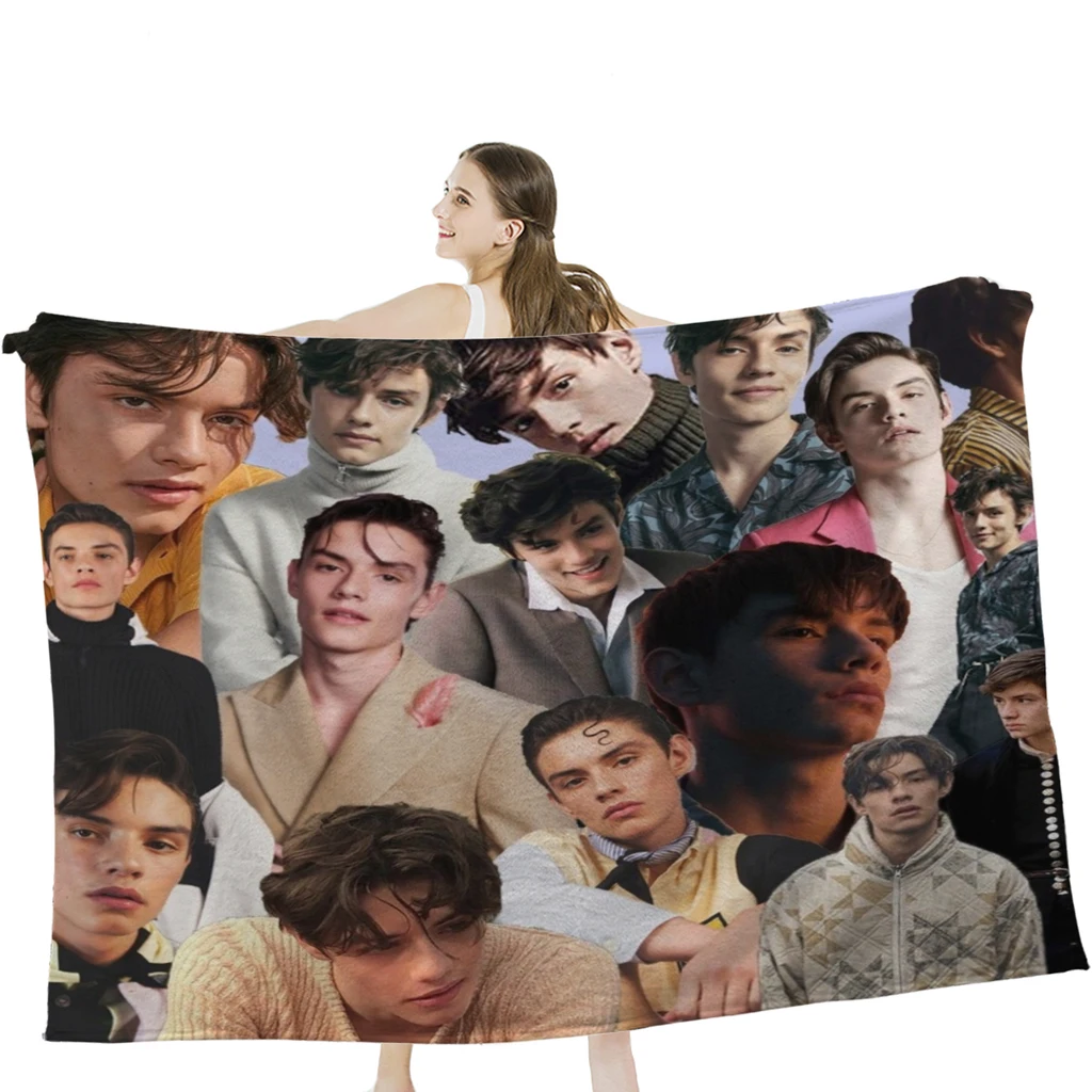 Louis Partridge Collage Soft Velvet Blanket Lightweight Bed Blanket Home Decor Fleece Blanket
Louis Partridge Collage Soft Velvet Blanket Lightweight Bed Blanket Home Decor Fleece Blanket