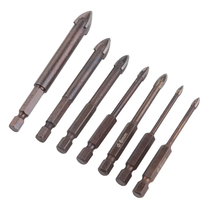Multifunctional Hexagonal Handle Ceramic Tile Glass Triangular Drill Bit Ultra-hard Drilling
Multifunctional Hexagonal Handle Ceramic Tile Glass Triangular Drill Bit Ultra-hard Drilling
