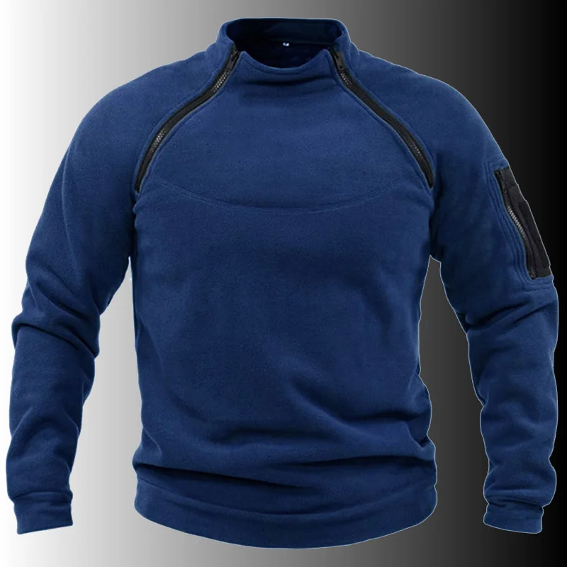 Men's Tactical Outdoor Jacket Hunting Hooddies Warm Fleece Zipper Sweatshirt Windproof Thick Pullover Male Winter Thermal Coat
Men's Tactical Outdoor Jacket Hunting Hooddies Warm Fleece Zipper Sweatshirt Windproof Thick Pullover Male Winter Thermal Coat