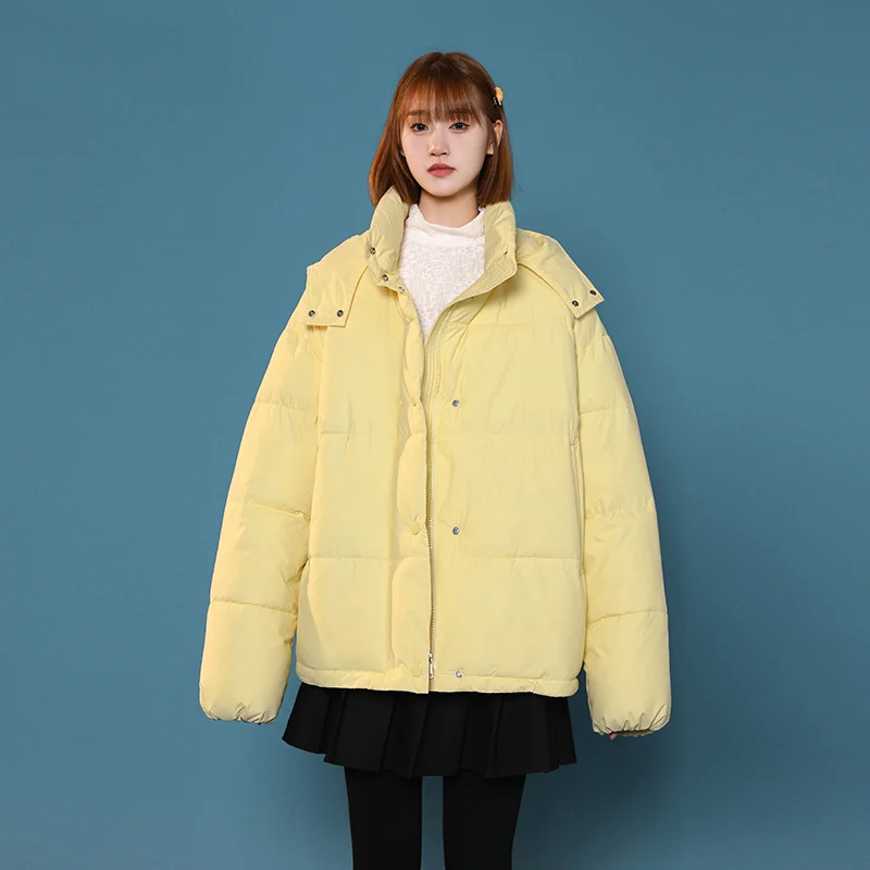 Winter cotton padded jacket women's short Korean version 2022 college style bread jacket winter loose cotton padded jacket
Winter cotton padded jacket women's short Korean version 2022 college style bread jacket winter loose cotton padded jacket