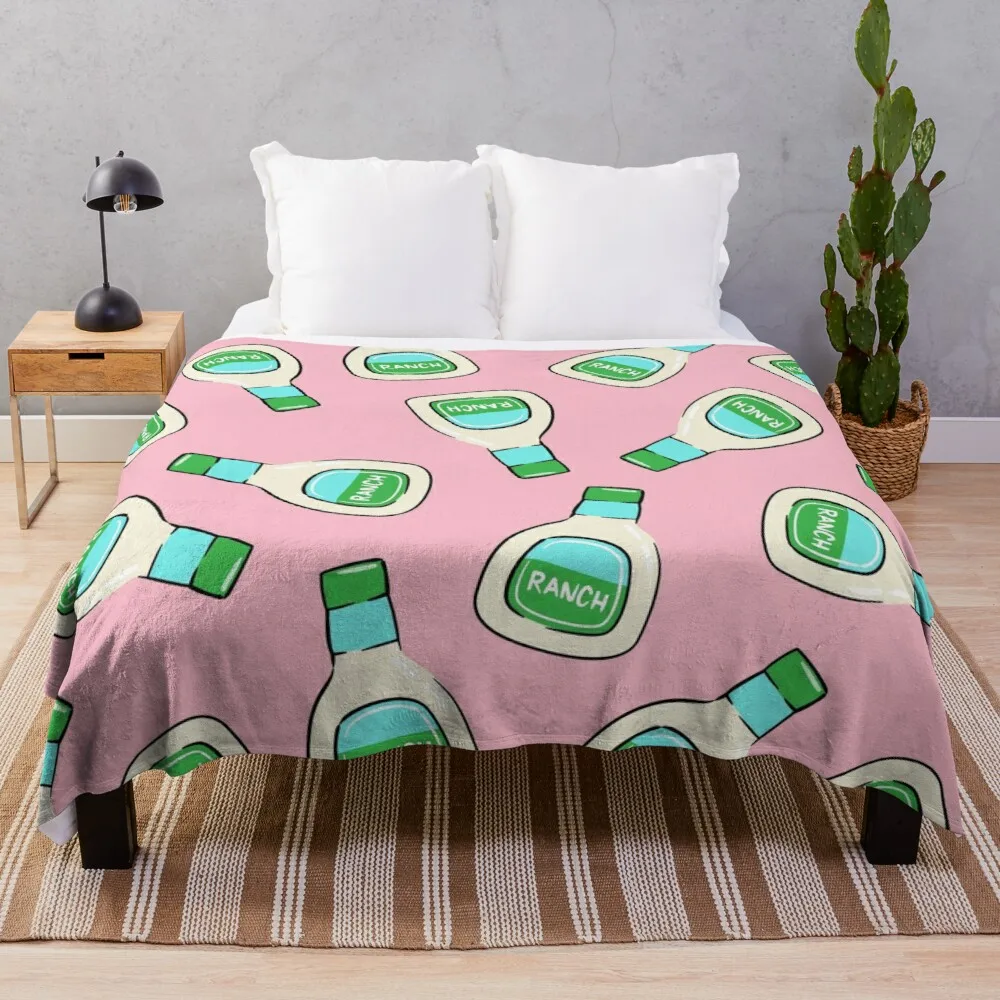 Ranch - salad dressing bottle (pink) Throw Blanket soft bed blankets furry blanket
Ranch - salad dressing bottle (pink) Throw Blanket soft bed blankets furry blanket