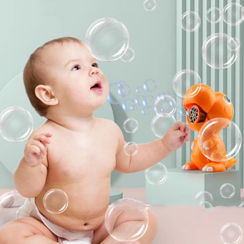 1PCS Dinosaur Bubble Machine Animal Bath Toys Automatic Bubble Blower Maker Wedding Party Festival Gift for Kids Toddler
1PCS Dinosaur Bubble Machine Animal Bath Toys Automatic Bubble Blower Maker Wedding Party Festival Gift for Kids Toddler
