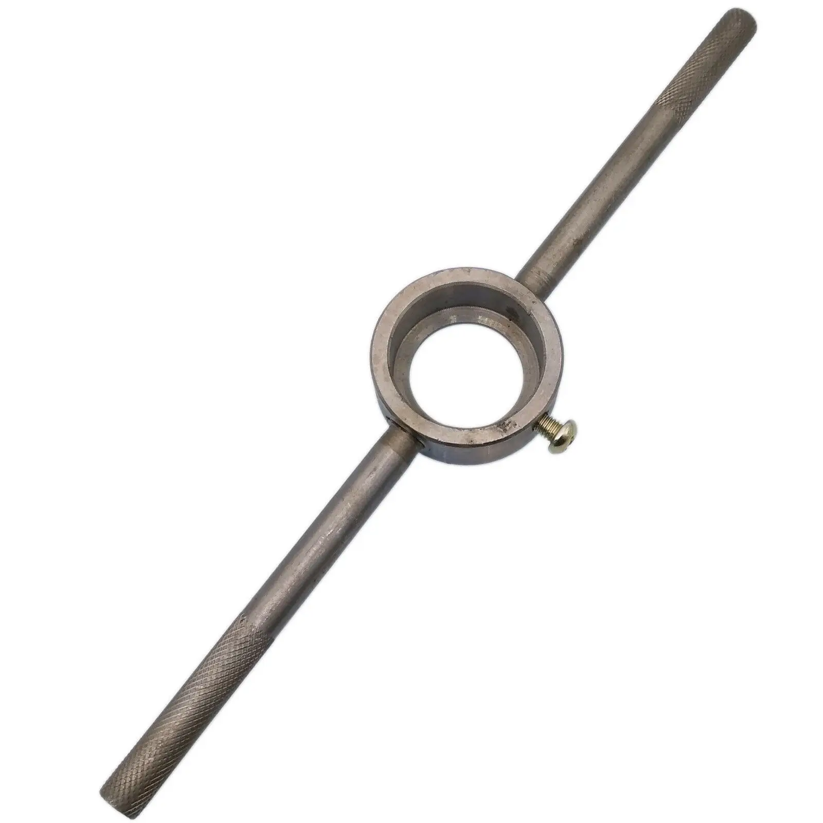 25/30/38mm Dia Round Die Stock Handle Wrench Plated Chrome Adjustable Die Handle For Round Die Size M7-M9 M10-M11 M12-M16
25/30/38mm Dia Round Die Stock Handle Wrench Plated Chrome Adjustable Die Handle For Round Die Size M7-M9 M10-M11 M12-M16