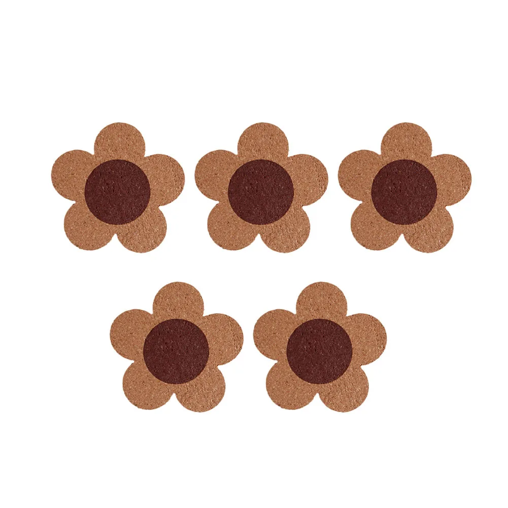 5pcs Cute Coasters For Drinks Absorbent&Reusable Coaster Set Cork Flower Shape Coasters For Coffee Tea Cup Mat
5pcs Cute Coasters For Drinks Absorbent&Reusable Coaster Set Cork Flower Shape Coasters For Coffee Tea Cup Mat