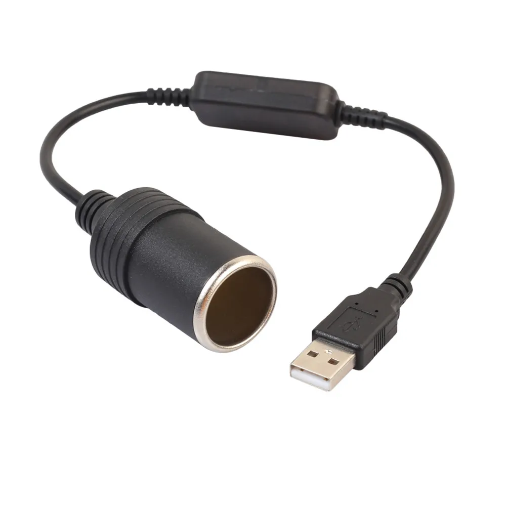 Car Cigarette Lighter Socket USB 5V To 12V Converter Adapter Wired Controller Plug Connector Adapter Auto Interior Accessories
Car Cigarette Lighter Socket USB 5V To 12V Converter Adapter Wired Controller Plug Connector Adapter Auto Interior Accessories