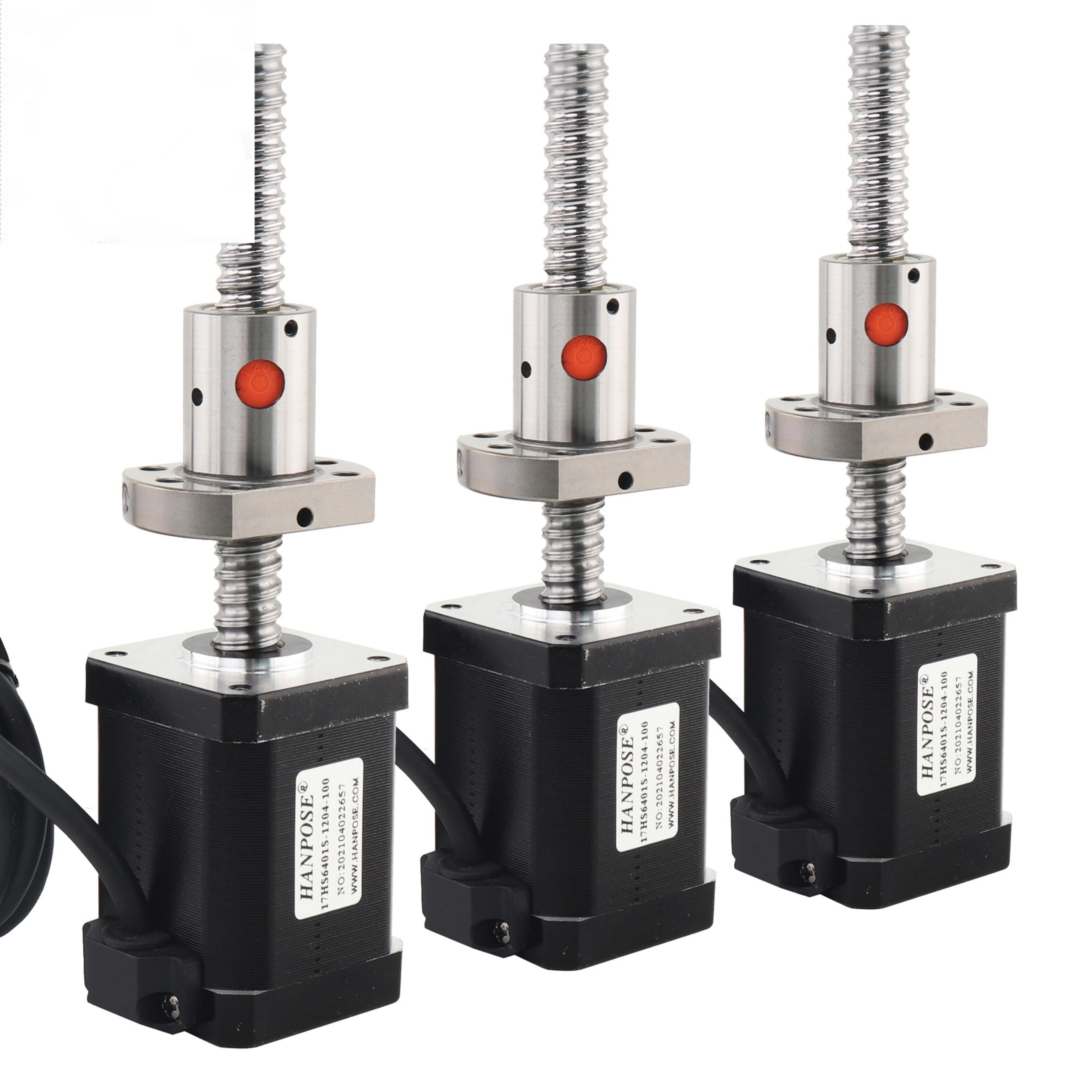 step motor power lines 17HS6401S SFU1204 ballscrew Linear 300mm length motion motor 1.7A 70N.CM for CNC ball screw motor nema17
step motor power lines 17HS6401S SFU1204 ballscrew Linear 300mm length motion motor 1.7A 70N.CM for CNC ball screw motor nema17