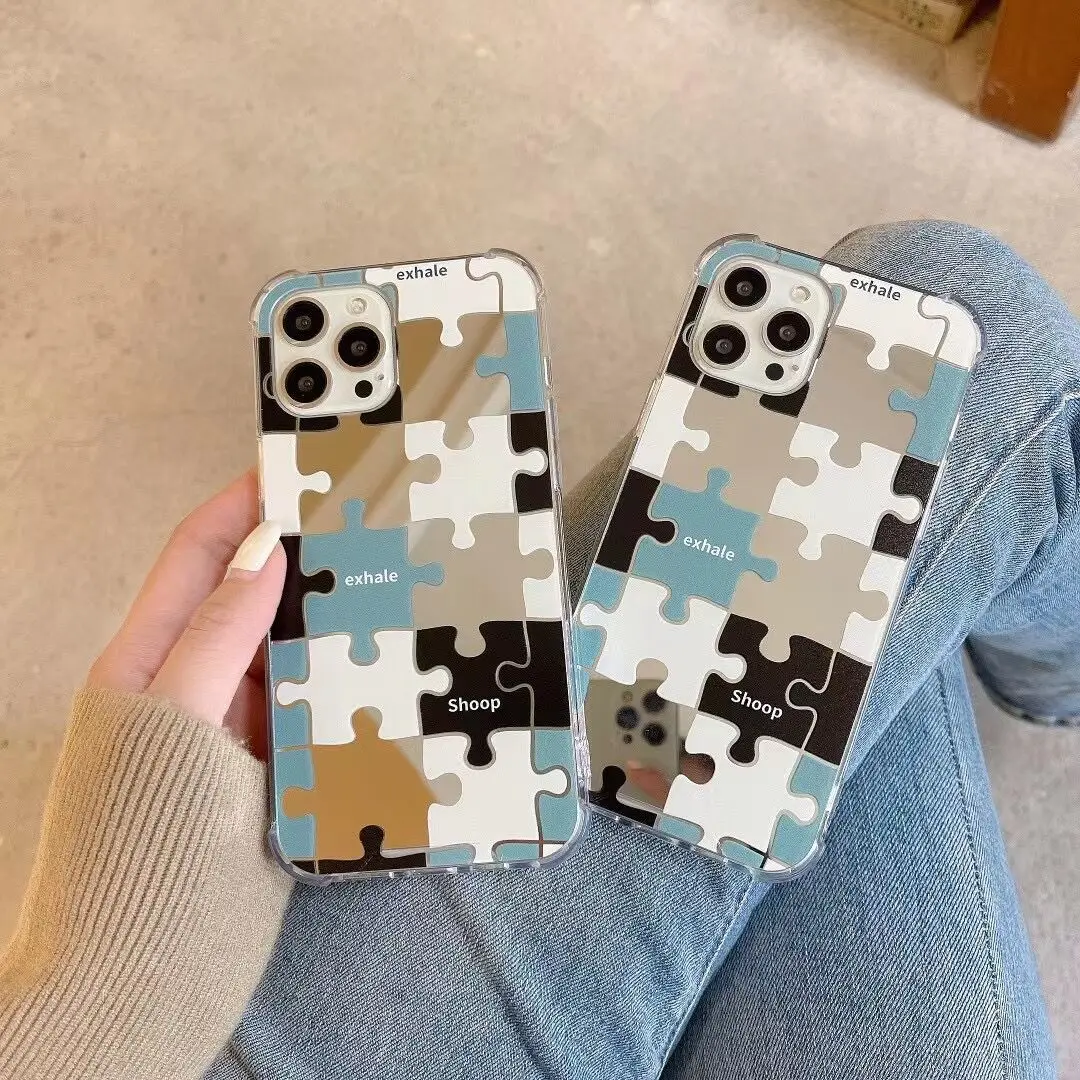 Colorful Puzzle Mirror Surface Phone Case Cover for IPhone 7 8 14 Plus 11 12 13 14 Pro X XR XS Max Shockproof Case for IPhone 14
Colorful Puzzle Mirror Surface Phone Case Cover for IPhone 7 8 14 Plus 11 12 13 14 Pro X XR XS Max Shockproof Case for IPhone 14