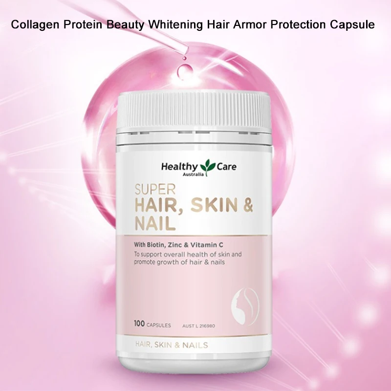 100 Pills Collagen Skin Beautifying Whitening Melanin Removing Oxidizing Hair Armor Protection Health Food
100 Pills Collagen Skin Beautifying Whitening Melanin Removing Oxidizing Hair Armor Protection Health Food