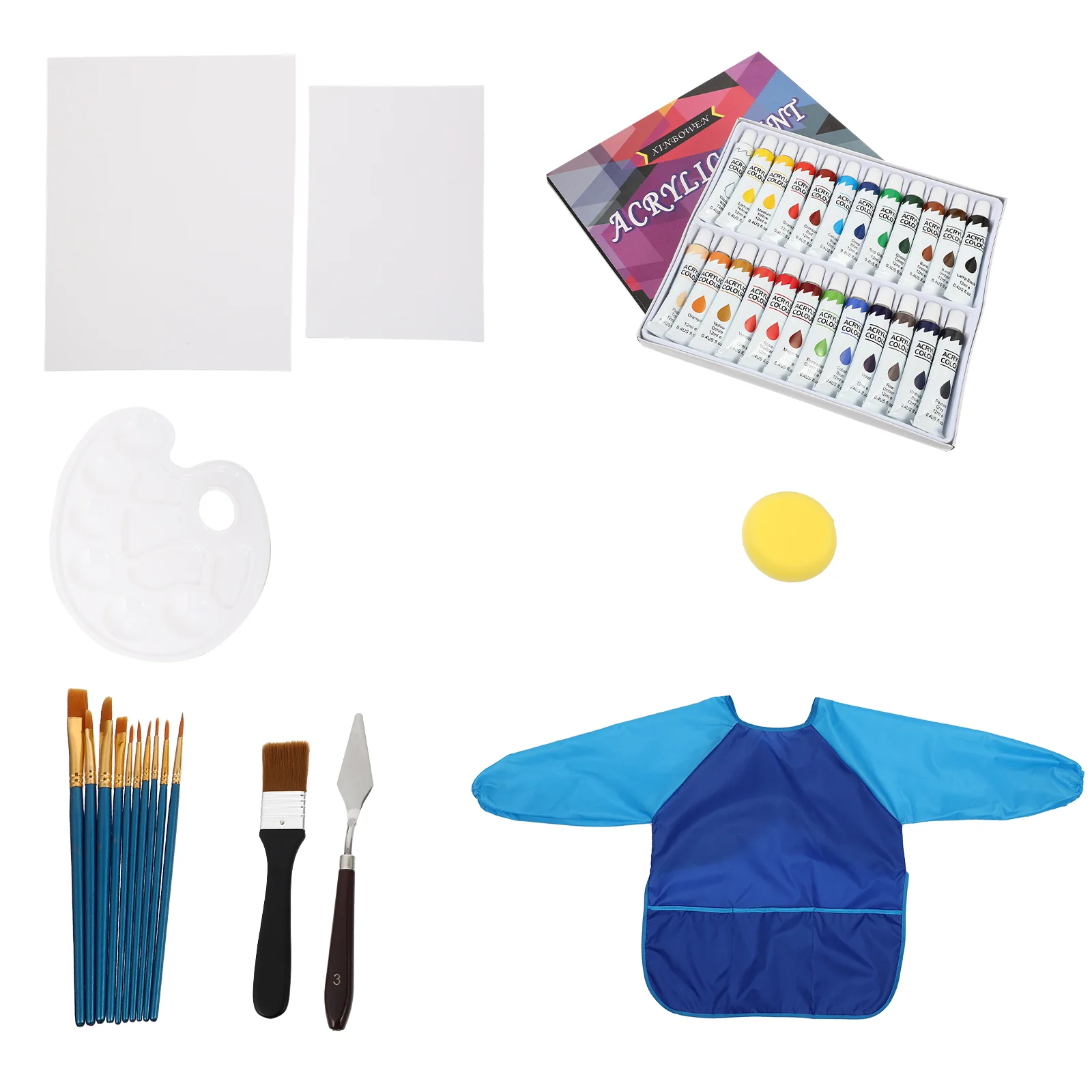 Kids Set Kids Oil Painting Brushes Kindergarten Draw Tool Kids Tool Sets Painting Set Graffiti Kids Smock Toys 
Kids Set Kids Oil Painting Brushes Kindergarten Draw Tool Kids Tool Sets Painting Set Graffiti Kids Smock Toys
