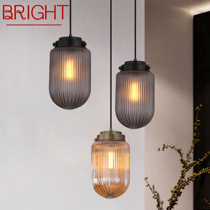 BRIGHT Nordic LED Pendant Lights Fixtures Industrial Creative Simply Design Glass Hanging Lamp for Home Bedroom
BRIGHT Nordic LED Pendant Lights Fixtures Industrial Creative Simply Design Glass Hanging Lamp for Home Bedroom