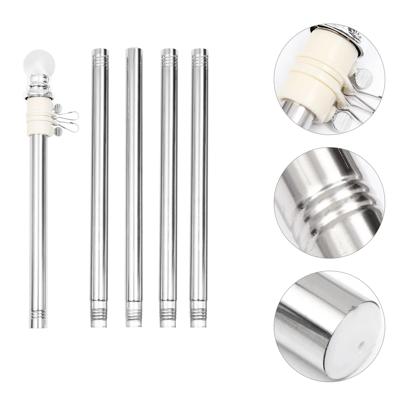 Flagpole Flag Pole Kit Wall Mount Rings House Poles Porch Outside Stainless Steel Heavy Duty Outdoor
Flagpole Flag Pole Kit Wall Mount Rings House Poles Porch Outside Stainless Steel Heavy Duty Outdoor