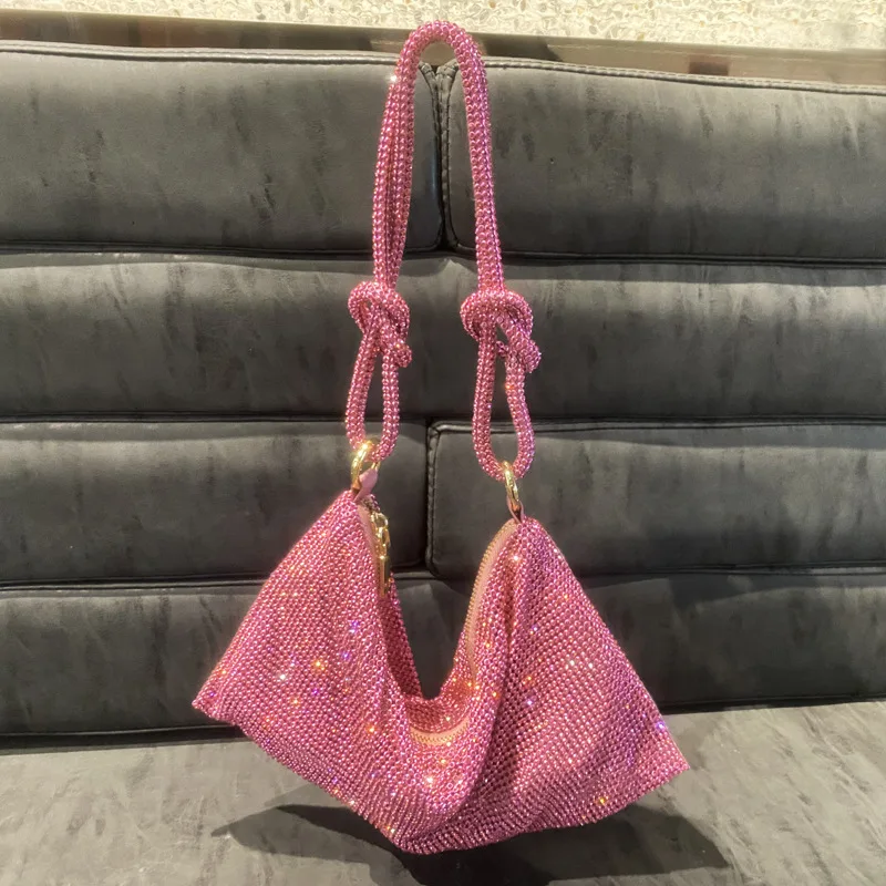 Handle Rhinestones Evening Clutch Bag Crystal Dinner Party Wedding Purses And Handbag Luxury Designer Shopper Hobo Shoulder Bag
Handle Rhinestones Evening Clutch Bag Crystal Dinner Party Wedding Purses And Handbag Luxury Designer Shopper Hobo Shoulder Bag