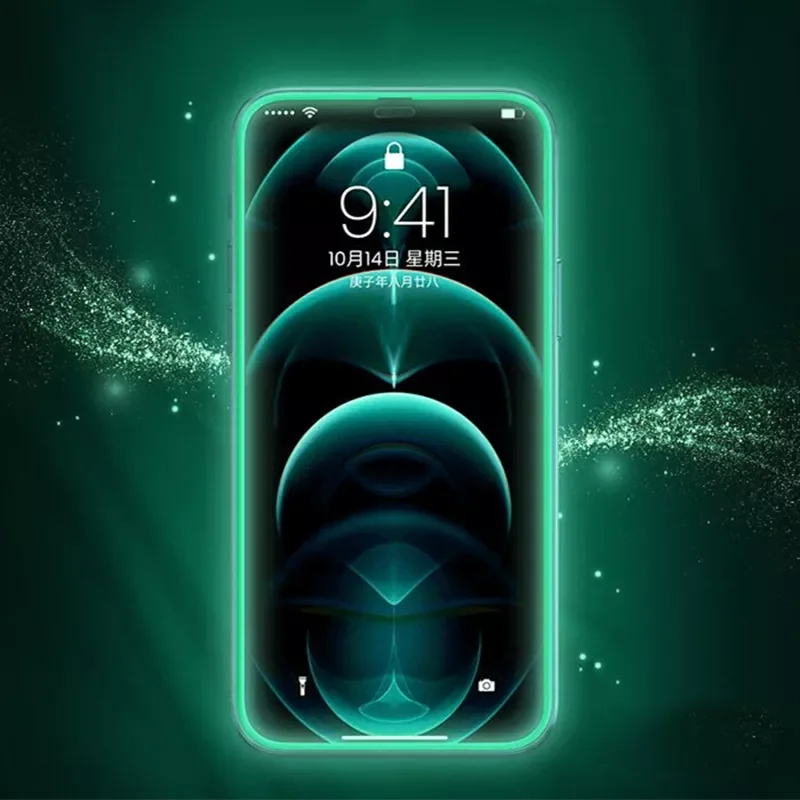 3-1PCS Luminous Protective Glass for IPhone 13 12 11 Pro Max XS Glowing Screen Protector Film on IPhoneXR Xs X 6 7 8 Plus 6s
3-1PCS Luminous Protective Glass for IPhone 13 12 11 Pro Max XS Glowing Screen Protector Film on IPhoneXR Xs X 6 7 8 Plus 6s