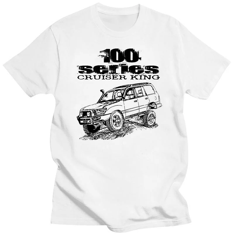 Short Sleeve O-Neck 100 Series Cruiser King design with UZJ100 Land Cruiser image Summer Men Clothing
Short Sleeve O-Neck 100 Series Cruiser King design with UZJ100 Land Cruiser image Summer Men Clothing