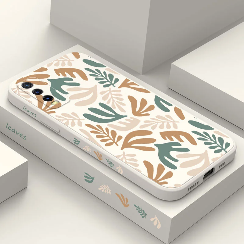 Geometric Leaves Phone Case For VIVO Y20 Y20i Y20S Y12S Y30 Y33S Y12 Y15 Y17 Y19 Y21 S1 Pro Y91 Y93 Y95 Silicone Cover
Geometric Leaves Phone Case For VIVO Y20 Y20i Y20S Y12S Y30 Y33S Y12 Y15 Y17 Y19 Y21 S1 Pro Y91 Y93 Y95 Silicone Cover
