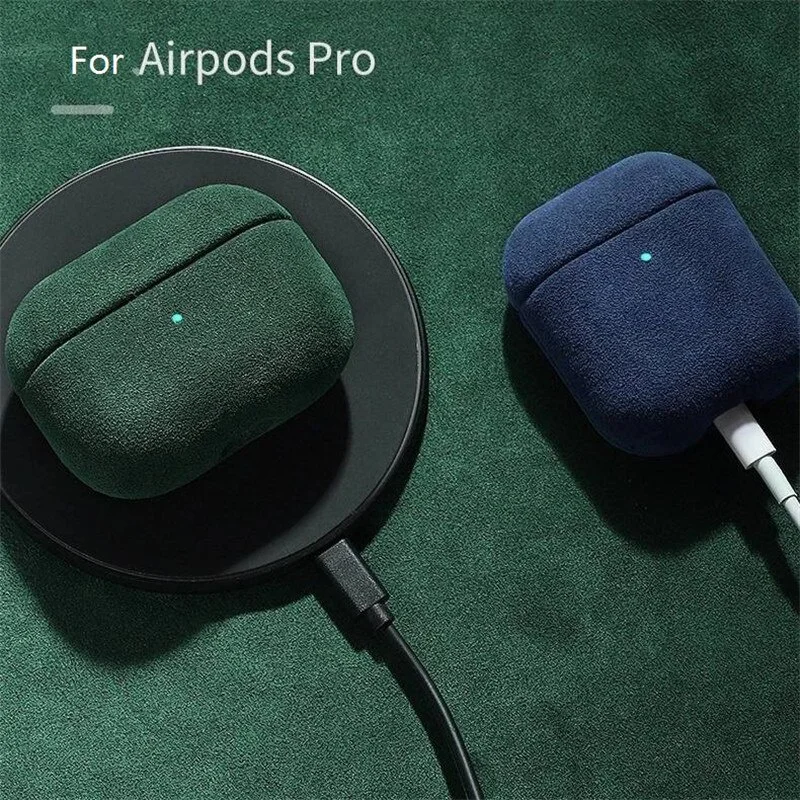 Luxury Alcantara Fluff Leather Earphone Case For AirPods Pro 2(2022) Protective Cover for AirPods 2 3 Wireless Headset Holster
Luxury Alcantara Fluff Leather Earphone Case For AirPods Pro 2(2022) Protective Cover for AirPods 2 3 Wireless Headset Holster