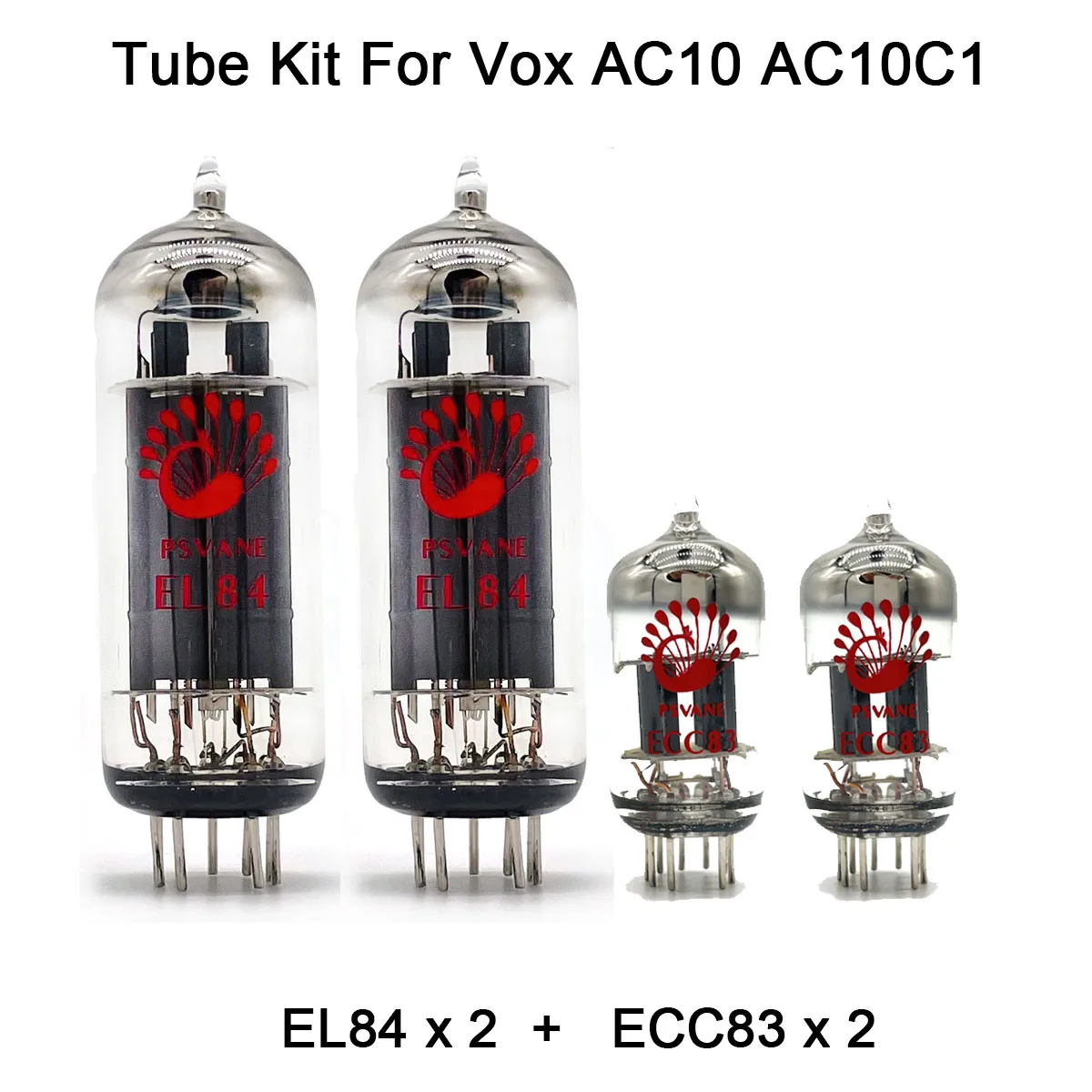 Tube Kit For Vox AC10 AC10C Guitar Amplifier Tube Amp PSVANE EL84 2PCS ECC83 2PCS Power Tube Amp Vacuum Tube Valve Audio Pre-amp
Tube Kit For Vox AC10 AC10C Guitar Amplifier Tube Amp PSVANE EL84 2PCS ECC83 2PCS Power Tube Amp Vacuum Tube Valve Audio Pre-amp
