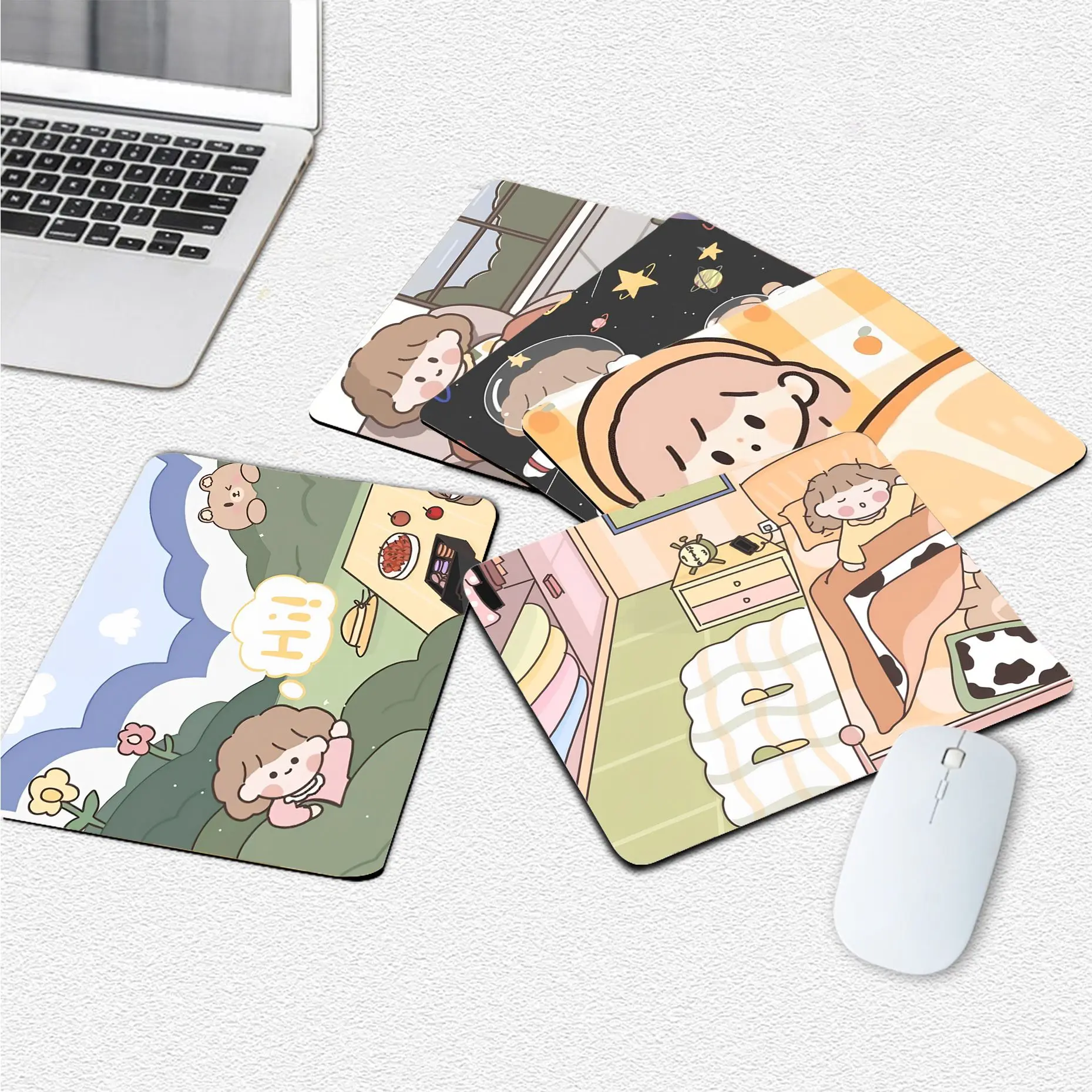 Cartoon Girl Animation Thickened Mouse Pad Gaming Keyboard Table Mat Office Supplies Room Decor Padmouse Desk Play Mats
Cartoon Girl Animation Thickened Mouse Pad Gaming Keyboard Table Mat Office Supplies Room Decor Padmouse Desk Play Mats