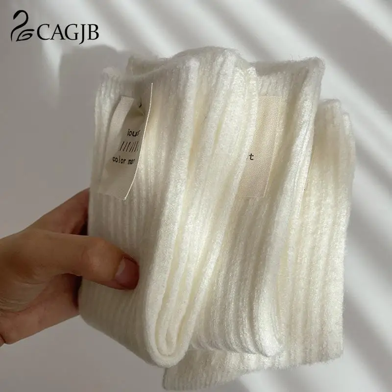 1 пара, женские теплые однотонные кашемировые носки
1 пара, женские теплые однотонные кашемировые носки