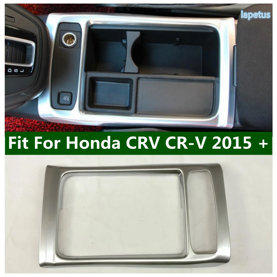 Front Armrest Box Water Cup Holder Decor Panel Frame Cover Trim Fit For Honda CRV CR-V 2015 2016 Accessories Matte Interior
Front Armrest Box Water Cup Holder Decor Panel Frame Cover Trim Fit For Honda CRV CR-V 2015 2016 Accessories Matte Interior