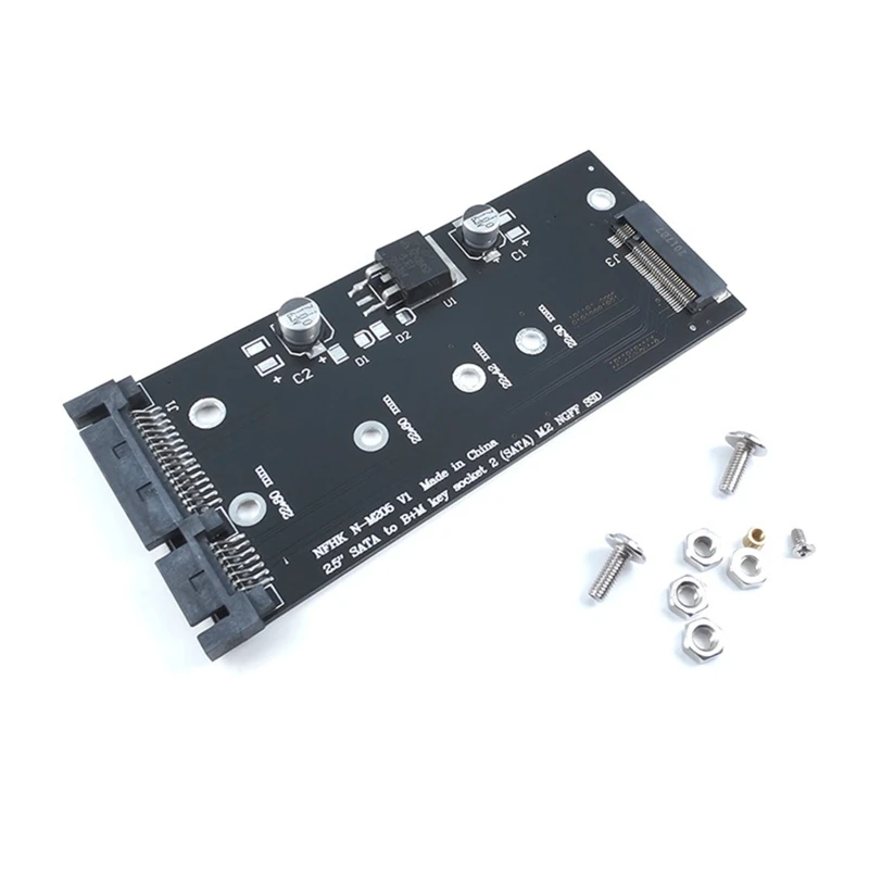 Для. 2 NGFF B + M для замены адаптера преобразователя ключей для. 2 NGFF 2,5 "SSD на
Для. 2 NGFF B + M для замены адаптера преобразователя ключей для. 2 NGFF 2,5 "SSD на