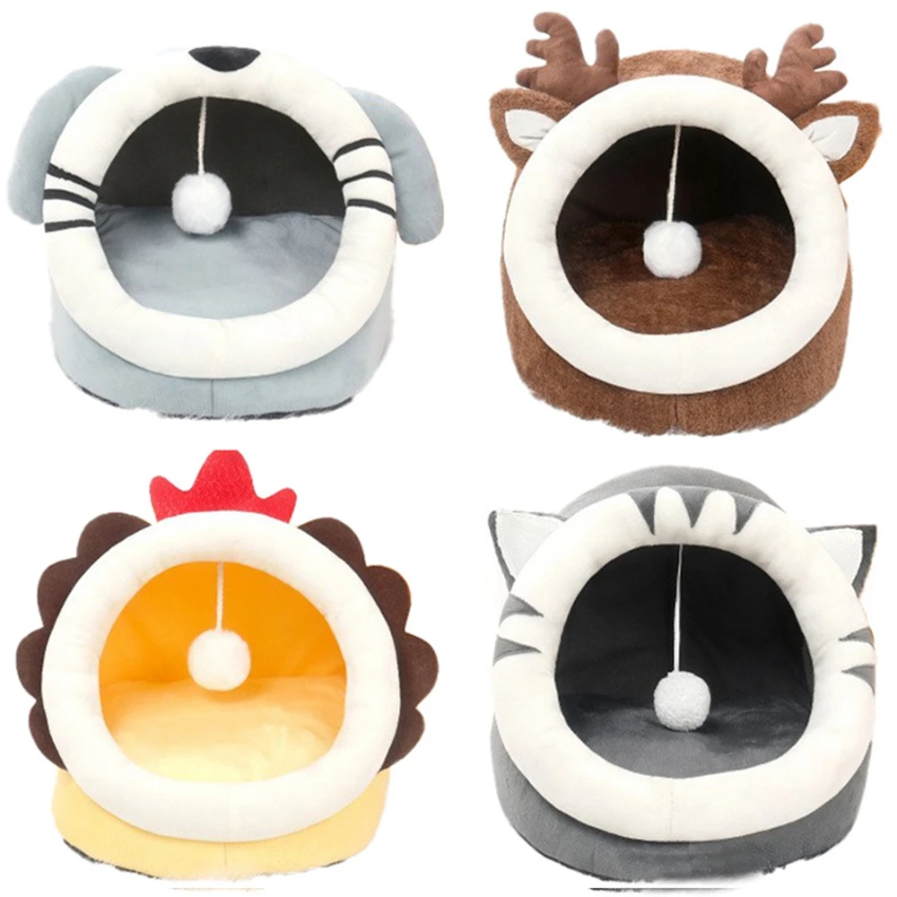 New Deep Sleep Comfort in Winter Small Cat Dog Bed Warm Pet Basket Cute Cartoon Lion Elk Removable Washable Cat Cushion Pet Home
New Deep Sleep Comfort in Winter Small Cat Dog Bed Warm Pet Basket Cute Cartoon Lion Elk Removable Washable Cat Cushion Pet Home