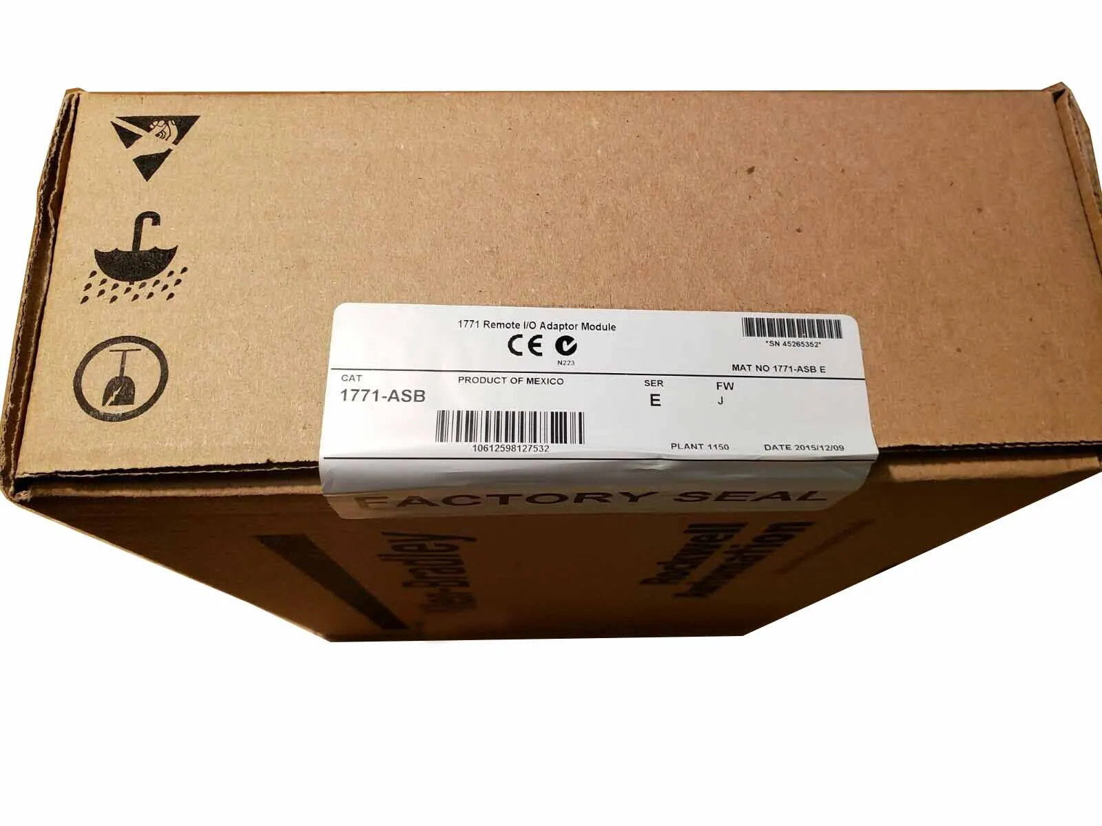 New Original In BOX 1771-ASB 1771ASB {Warehouse stock} 1 Year Warranty Shipment within 24 hours
New Original In BOX 1771-ASB 1771ASB {Warehouse stock} 1 Year Warranty Shipment within 24 hours
